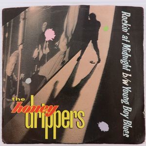 The Honeydrippers – Rockin' At Midnight 45 rpm 7" Vinyl Record AR Press 7-99686